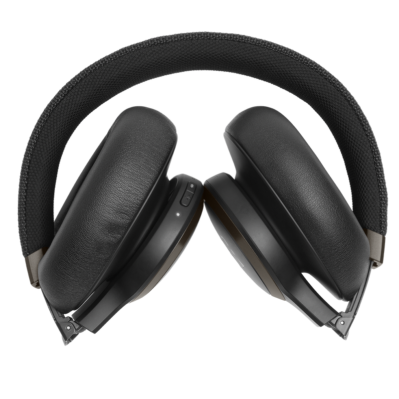 JBL Live 650BTNC - Black - Wireless Over-Ear Noise-Cancelling Headphones - Detailshot 8 image number null